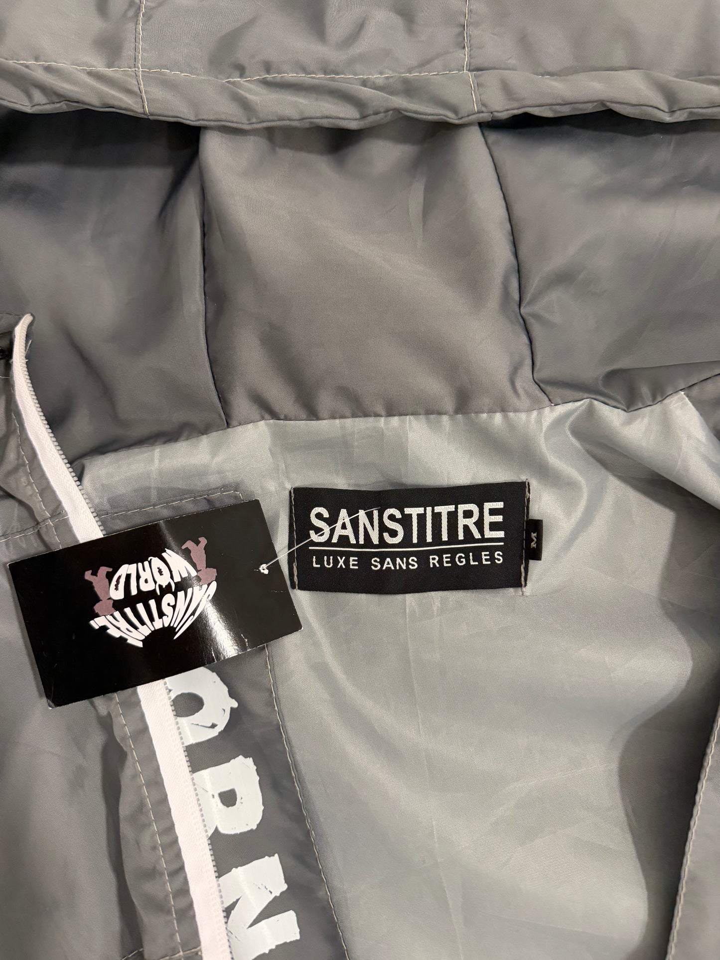 SANSTITRE SUMMER SET GRAY (windbreaker+short)