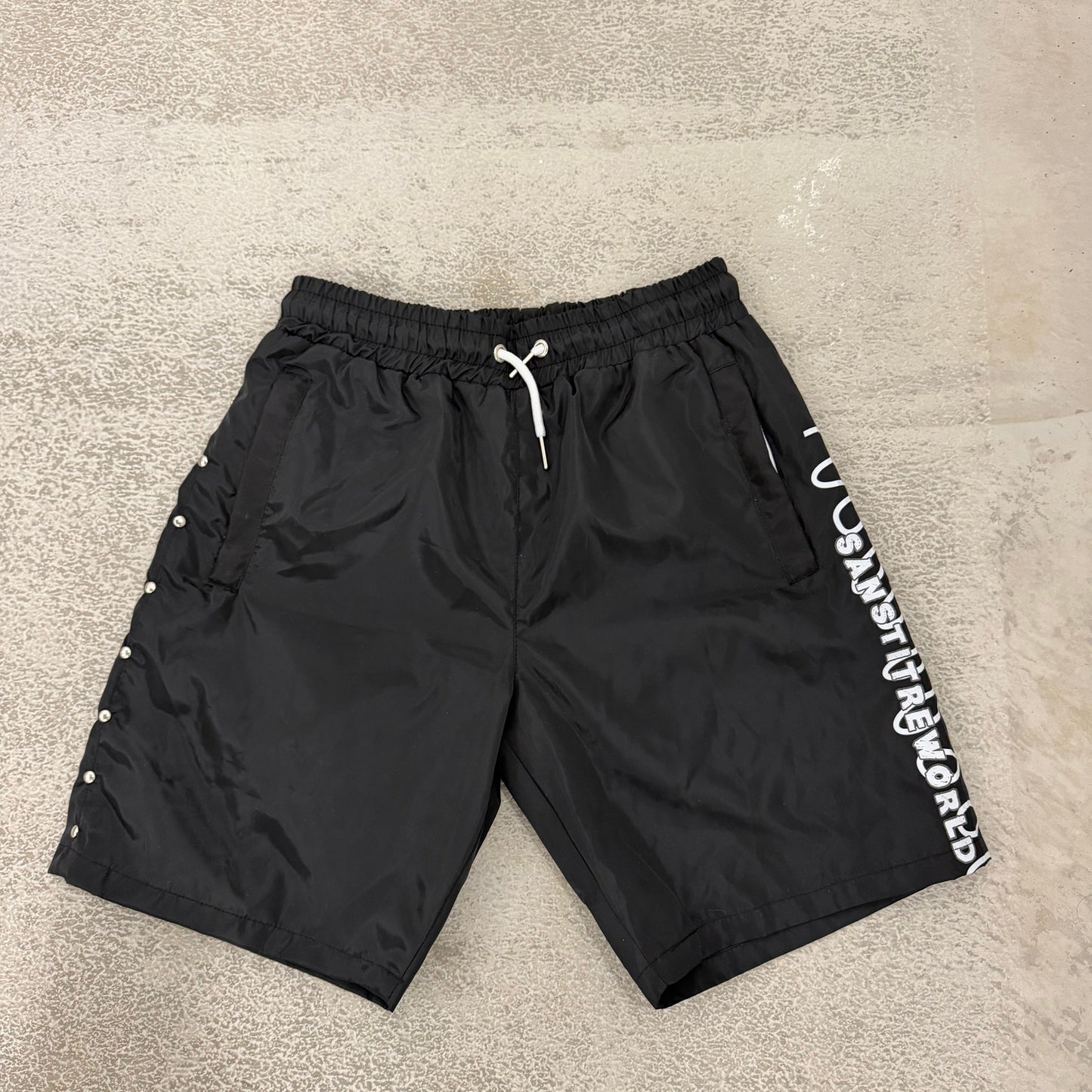 SANSTITRE SUMMER SET black (Windbreaker+shorts)