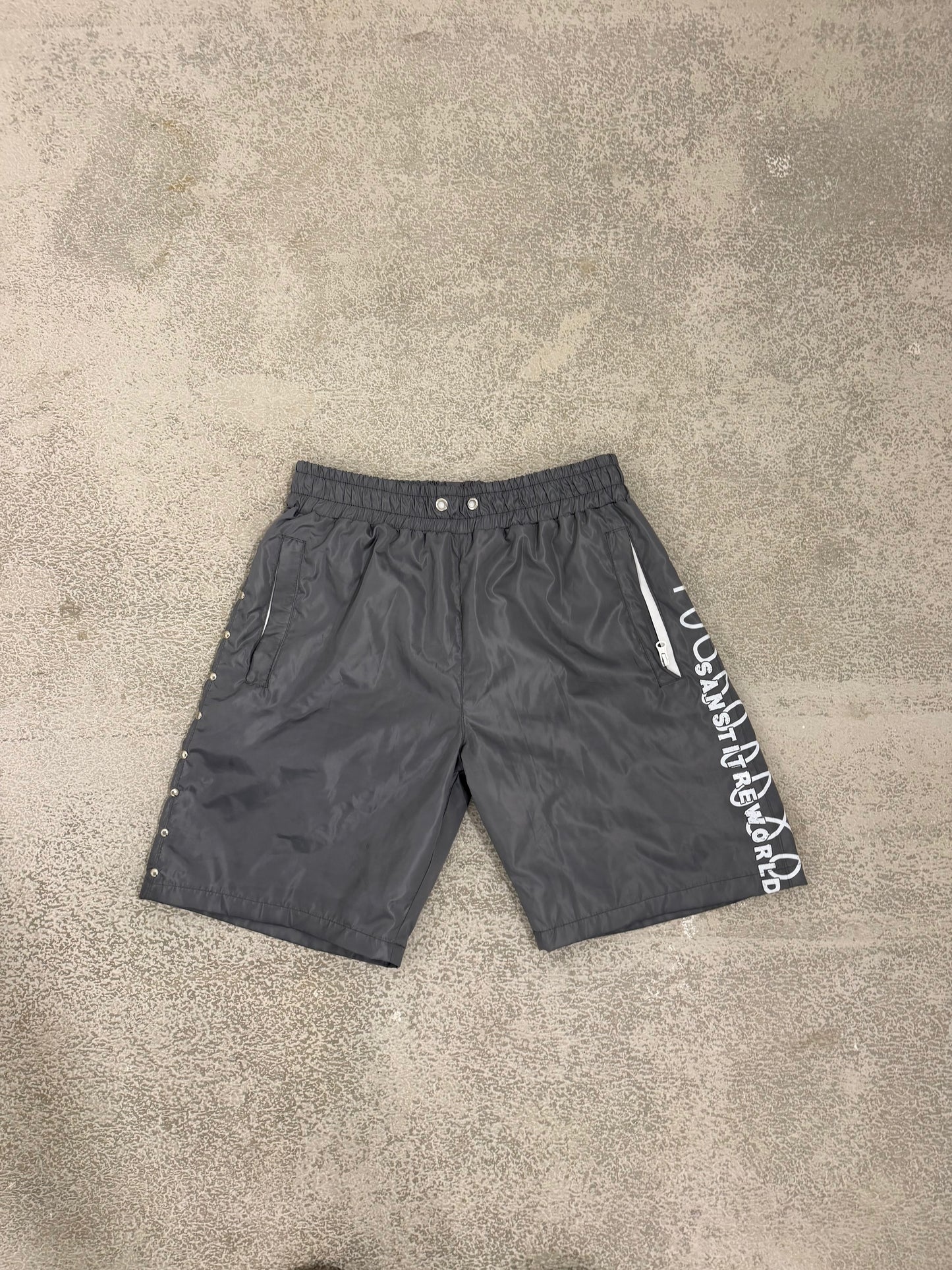 SANSTITRE SUMMER SET GRAY (windbreaker+short)